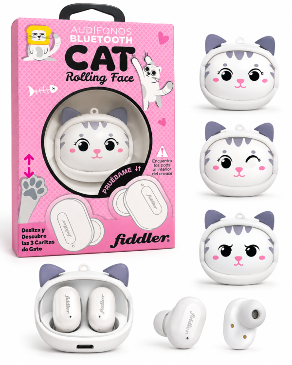 ChatGPT Image 1 ago 2026, 21_36_33 Audífonos Bluetooth CAT Rolling Face Fiddler