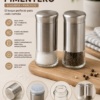 Set de Salero y Pimentero Diseño Moderno