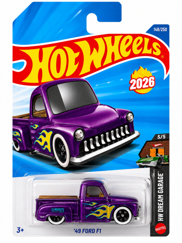 HW-49-FORD-F1 Hot Wheels '49 Ford F1