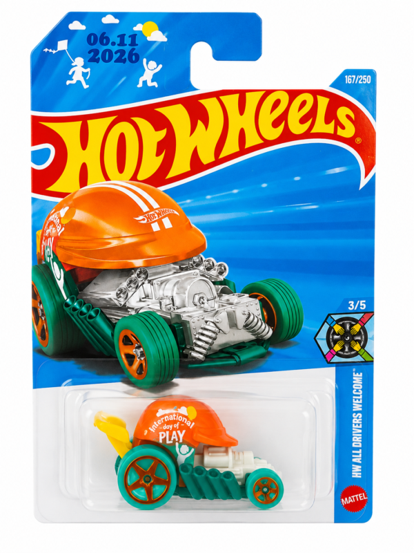 HW-IDOP-167 Hot Wheels Head Gasket – International Day of Play
