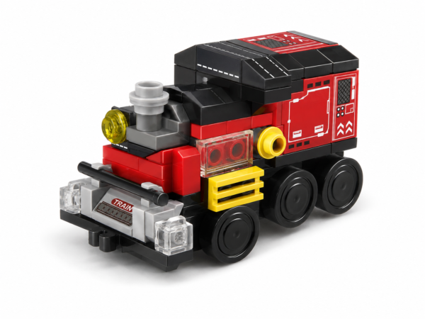 RAILWAY-BLK070-01-01 Railway Warrior Tren 01 – Locomotora Diésel de 102 Piezas