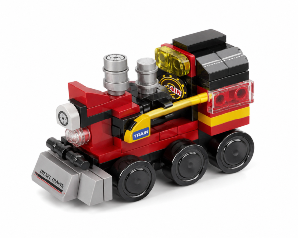 RAILWAY-BLK070-05-01 Railway Warrior Tren 05 – Locomotora Clásica de 103 Piezas