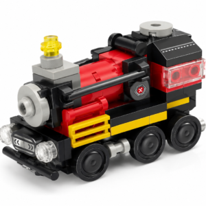 RAILWAY-BLK070-07-01 Railway Warrior Tren 07 – Locomotora Roja de 101 Piezas