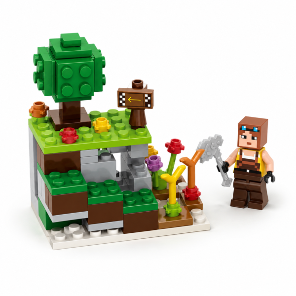 SHUAI-MYWORLD-003-01 My World Bosque y Árbol – Bloques Armables SHUAI 80 Piezas