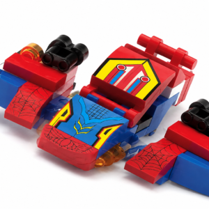 Spider-Man Hero Strikes Modelo 01 – Armadura Mecánica de 56 Piezas