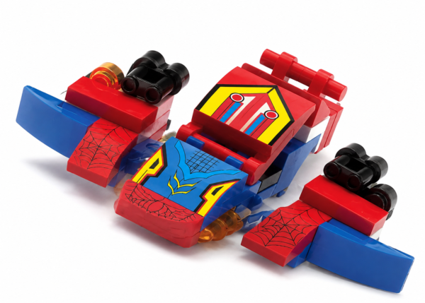 SPIDER-HS85021-01-01 Spider-Man Hero Strikes Modelo 01 – Armadura Mecánica de 56 Piezas