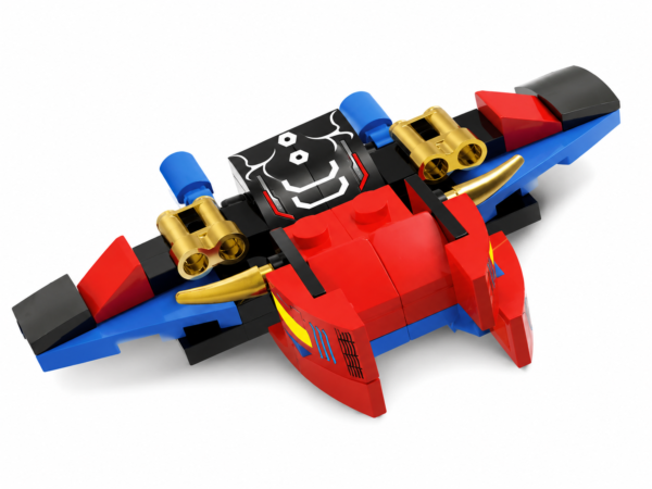 SPIDER-HS85021-04-01 Spider-Man Hero Strikes Modelo 04 – Doble Vehículo Cohete de 51 Piezas
