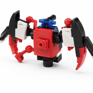 Spider-Man Hero Strikes Modelo 05 – Araña Roja y Negra de 51 Piezas