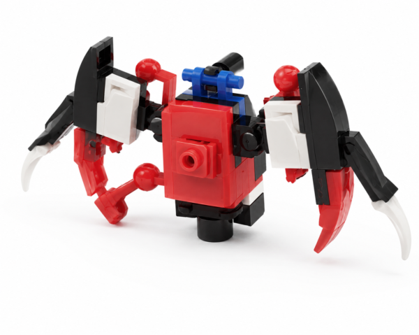 SPIDER-HS85021-05-01 Spider-Man Hero Strikes Modelo 05 – Araña Roja y Negra de 51 Piezas