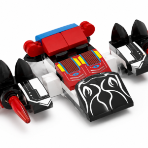 SPIDER-HS85021-07-01 Spider-Man Hero Strikes Modelo 07 – Armadura Roja y Negra de 70 Piezas