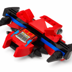 SPIDER-HS85021-08-01 Spider-Man Hero Strikes Modelo 08 – Robot Arácnido Rojo de 53 Piezas