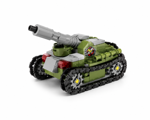 Thunder War Vehículo 03 – Tanque Artillero de 102 Piezas