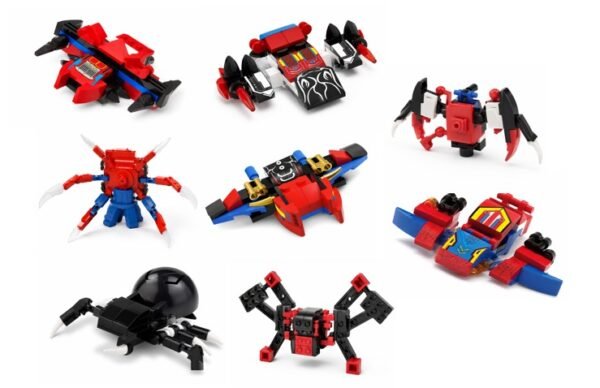 WhatsApp Image 2026-09-01 at 1.46.36 PM Spider-Man Hero Strikes Pack Completo 8 en 1 – 8 Cajas Numeradas, 440 Piezas