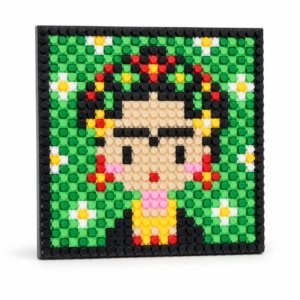 Cuadro Frida Kahlo – Mosaico de Minibloques Armables 500+ Piezas