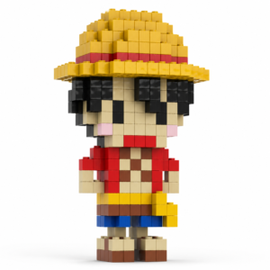 Monkey D. Luffy – Set de Minibloques Armables 500+ Piezas