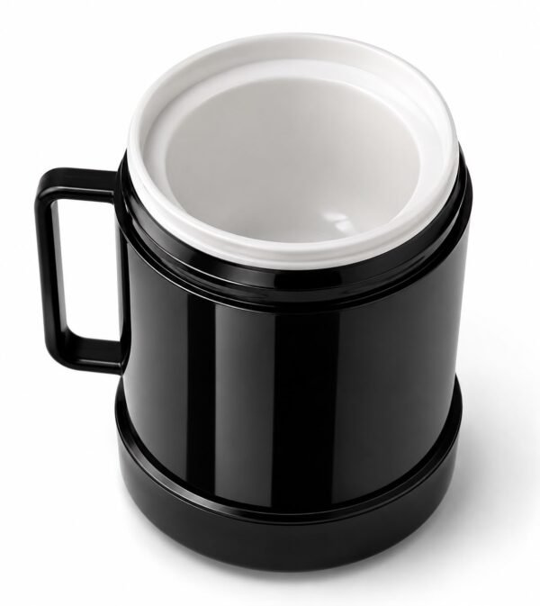 Termo para Comida 480 ml con Asa – Negro