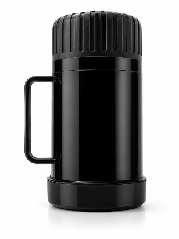 Termo para Comida 480 ml con Asa – Negro